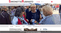 Desktop Screenshot of new.simonettarubinato.it